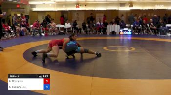 62 kg Rr Rnd 1 - Aine Mirai Drury, USA vs Ana Mabel Luciano, USA