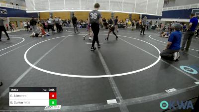 84 lbs Consolation - Elias Allen, Piedmont vs BaJon Gunter, Prodigy Wrestling Elite