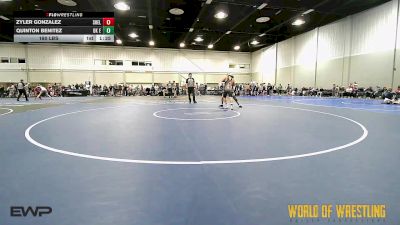 180 lbs Semifinal - Zyler Gonzalez, Shelton Wrestling Academy 14U vs Quinton Benitez, OK Elite 14U 2