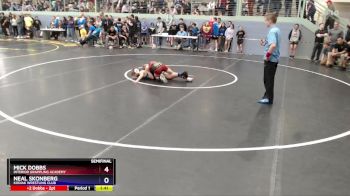 97 lbs Semifinal - Neal Skonberg, Kodiak Wrestling Club vs Mick Dobbs, Interior Grappling Academy