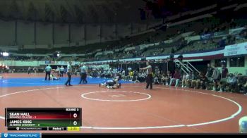 133 lbs Round 3 (3 Team) - James King, Alvernia University vs Sean Hall, Roanoke College