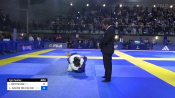 IDRIS BEN NASR vs LUCAS SAMIR MEHDI BONHOMME 2024 European Jiu-Jitsu IBJJF Championship