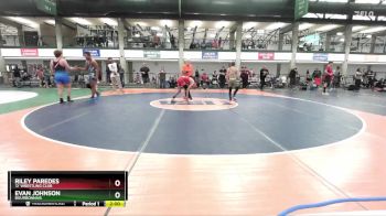 100-111 lbs Semifinal - Riley Paredes, `D` Wrestling Club vs Evan Johnson, Bourbonnais