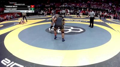 G-170 lbs Quarterfinal - Jordan Mills, G-Gah. Lincoln vs Paige Gamby, G-Tinora