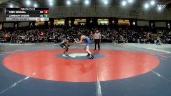 120-2A/1A Cons. Round 2 - Cody Mimnall, Boonsboro vs Cameron Greene, Parkside