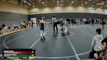 76 lbs Round 1 (10 Team) - Roan Cruz, Aggression Legionnaires vs Nathan Cagle, Irontide