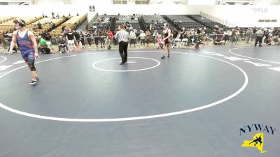 165 lbs Quarterfinal - Noah Brandt, Falconer Youth Wrestling vs Tanner Bellomo, Mexico Wrestling