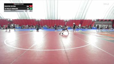 120-120 lbs Round 1 - Ja`Velle Hibbard, Zimmerman vs Keaton Glynn, Bemidji