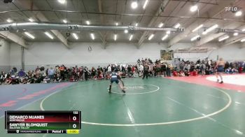 132 lbs Cons. Round 1 - Sawyer Blomquist, Ralston Valley vs Demarco Nuanes, Northridge