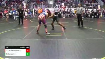 158 lbs Quarterfinal - Jameson Beebe-Hendrickson, Pine River Youth WC vs Michael Carter Ii, Olson`s Total Access