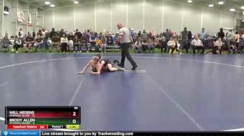 95 lbs Round 3 (6 Team) - Brody Allen, Wyoming Brown vs Will Nedens, Montana Silver