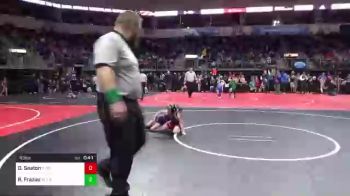 53 lbs Round Of 16 - Drake Seaton, King Select vs Ryker Frazier, Pleasant Hill Youth Wrestling Club