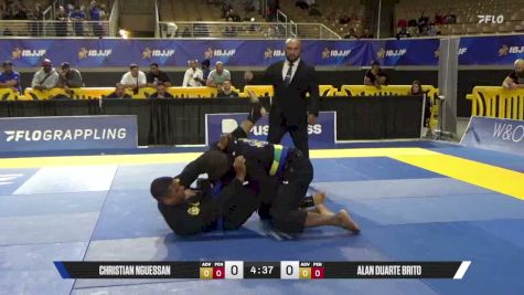Alan Duarte Brito vs Christian Nguessan 2026 Pan Jiu Jitsu IBJJF Championship
