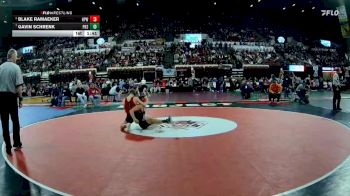 Quarterfinal - Gavin Schrenk, Plains / Hot Springs vs Blake Ramaeker, Huntley Project (Worden)