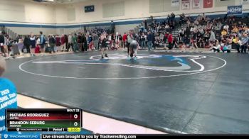 138 lbs Champ. Round 1 - Brandon Seburg, Andover vs Mathias Rodriguez, Austin