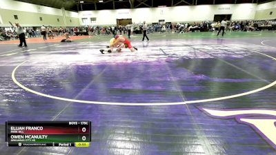 175C Semifinal - Elijah Franco, Park Hill vs Owen Mcanulty, Arkansas City HS