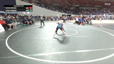 6A Boys 157 lbs Cons. Round 4 - Cole Thomas, Newberg Boys vs Jayce Strand, Westview Boys