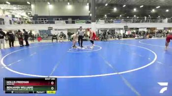 165 lbs Semifinal - Hollis Freeman, NOVA WC vs Benjamin Williams, Great Bridge Wrestling Club