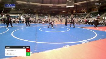 96 lbs Consolation - Landon Schulte, Purler Wrestling, Inc vs Tracker Smith, Salina Wrestling Club