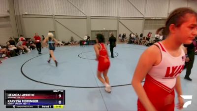 127 lbs 2nd Wrestleback (16 Team) - Anna DiCugno, Washington vs Riley Hansen, North Dakota Red