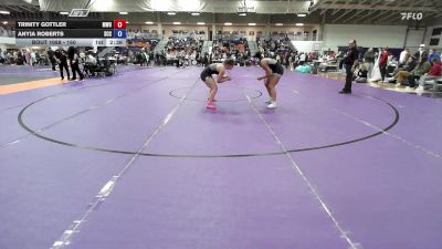 160 lbs Cons. Round 6 - Trinity Gottler, Midway vs Anyia Roberts, Southeast CC
