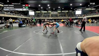 3rd Place - Danny Rankin, Townsend vs Jay Wolanzyk, Williamsburg