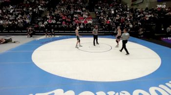 6A 144 lbs Quarterfinal - Colton Peshell, Riverton vs Lincoln Catenzaro, Farmington