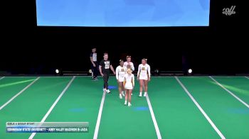 Kennesaw State University - Abby Haley Madison & Jada [2026 Girls 4 Group Stunt] 2026 UCA & UDA College Cheerleading and Dance Team National Championship