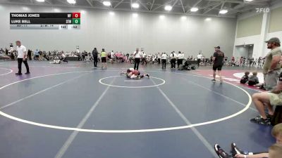 80 lbs Rr Rnd 1 - Thomas Jones, MF Purge Elite - EL vs Luke Bell, Shore Thing Sharks - EL