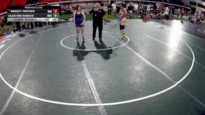 165-166 lbs Champ. Round 2 - Kinsley Prather, Idaho vs Lillie-Dee Sabuco, Nevada