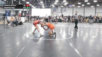 120 lbs Round 1 (9am Friday) - Kingston Tran, Mat Assassins vs Dawson Beckley, Oklahoma Elite