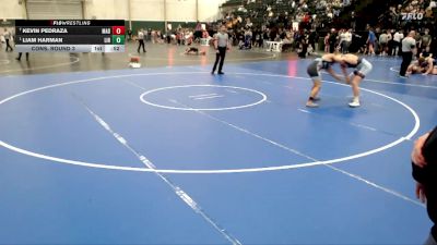 138 lbs Cons. Round 3 - Kevin Pedraza, Madison vs Liam Harman, Lincoln