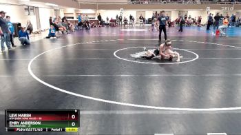 88 lbs Finals (8 Team) - Levi Marsh, NYM (New York Mills) vs Emry Anderson, Holdingford