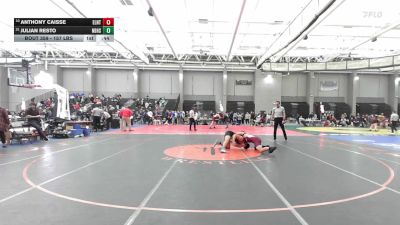 157 lbs Consi Of 8 #1 - Anthony Caisse, East Lyme/Norwich Tech vs Julian Resto, New Britain