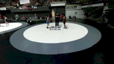 207 lbs Jeniah Cooks, BAWA-Bay Area Wrestling Association vs Olivia Ruacho, CVWA - Central Valley Wrestling Association