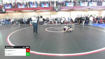 113 lbs Round Of 64 - Noah Jewell, Springfield Central vs Sean Lyle, Montachusett