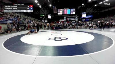 126 lbs Champ. Rd Of 128 - Xavier Pollard, OH vs Gabriel Roehl, MN