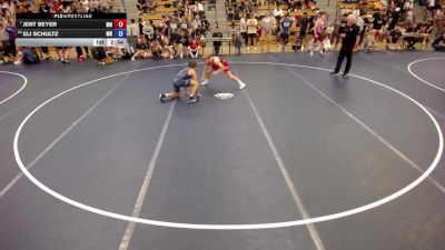 126 lbs Champ. Round 2 - Jent Beyer, MN vs Eli Schultz, MN