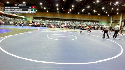 157 lbs Round Of 32 - Dimetry Molina, Esperanza vs Carlos Valdeviezo, Poway