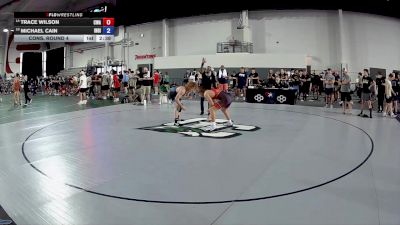 175 lbs Cons. Round 4 - Trace Wilson, Callan Wrestling Academy vs Michael Cain, Indiana