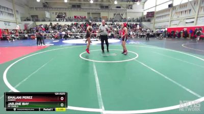 125 (127) Cons. Round 2 - Emalani Perez, Albany vs Jaelene Ibay, Mt Diablo