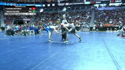 3A-157 lbs Champ. Round 2 - Nolan Fellers, Bondurant-Farrar vs Cayden Mayfield, Dallas Center-Grimes