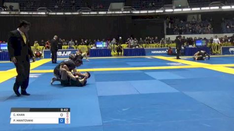 C. KHAN vs P. MANTOVANI World IBJJF Jiu-Jitsu No-Gi Championships