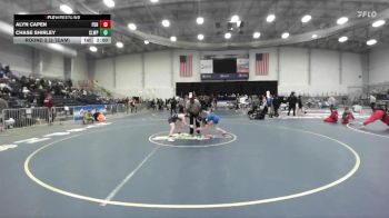 101 lbs Round 2 (3 Team) - Chase Shirley, Chautauqua Lake-Westfield-Panama vs Alyn Capen, Peru Sr HS