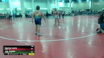 285 lbs Round 7 (10 Team) - Joel Rogers, Canfield vs Triston White, AAWA