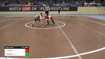 76 lbs Semifinal - Jackson Padilla, Catoosa Wrestling vs Eli Boggan, Bixby Youth WC