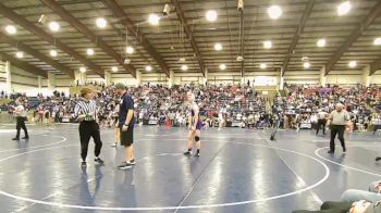 135 lbs Cons. Round 7 - Andrew Knight, Box Elder vs Logan Hardy, Roy