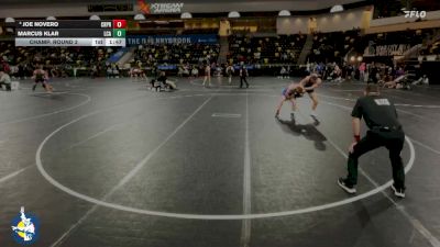 165 lbs Champ. Round 2 - Marcus Klar, La Crosse Aquinas vs Joe Novero, Creighton Preparatory School