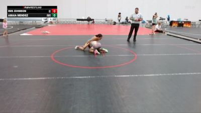 85/92 Round 3 - Amaia Mendez, Reverence Wrestling Club vs Isis Johnson, EP Enforcers