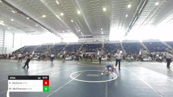 57 lbs Rr Rnd 3 - Kash DeZonia, Ateam vs Mason McPherson, Rancho Bernardo WC